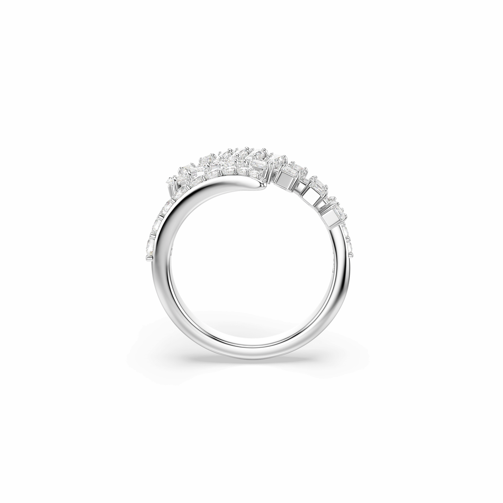 Swarovski Bague ouverte Vienna Plume Blanc 5757835