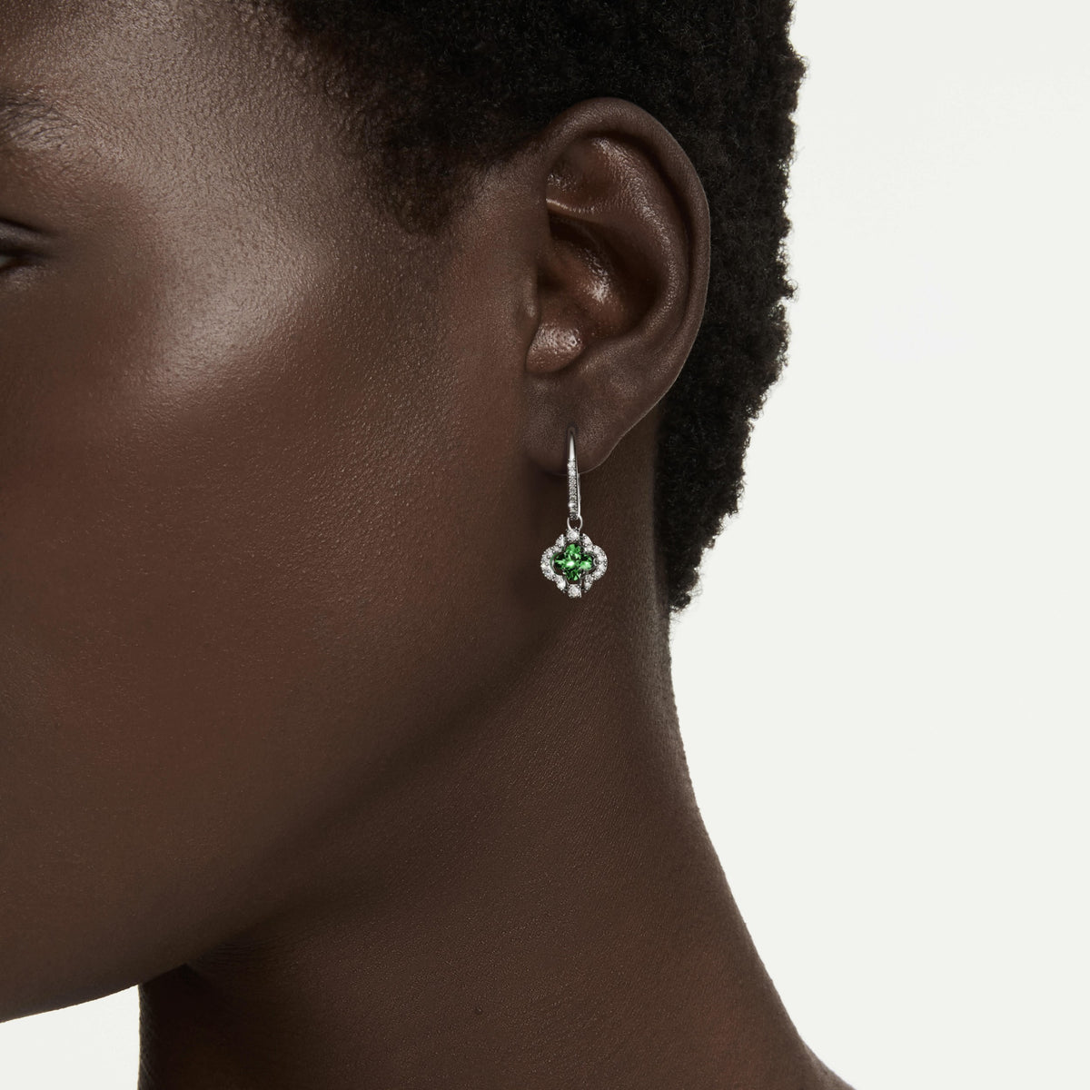 Swarovski Pendants d'oreilles Una Angelic Vert 5758001