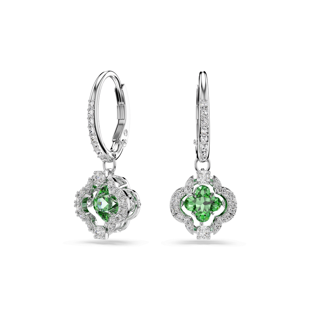 Swarovski Pendants d'oreilles Una Angelic Vert 5758001