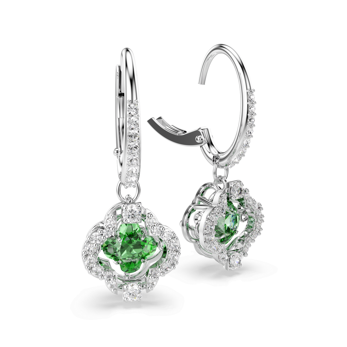 Swarovski Pendants d'oreilles Una Angelic Vert 5758001
