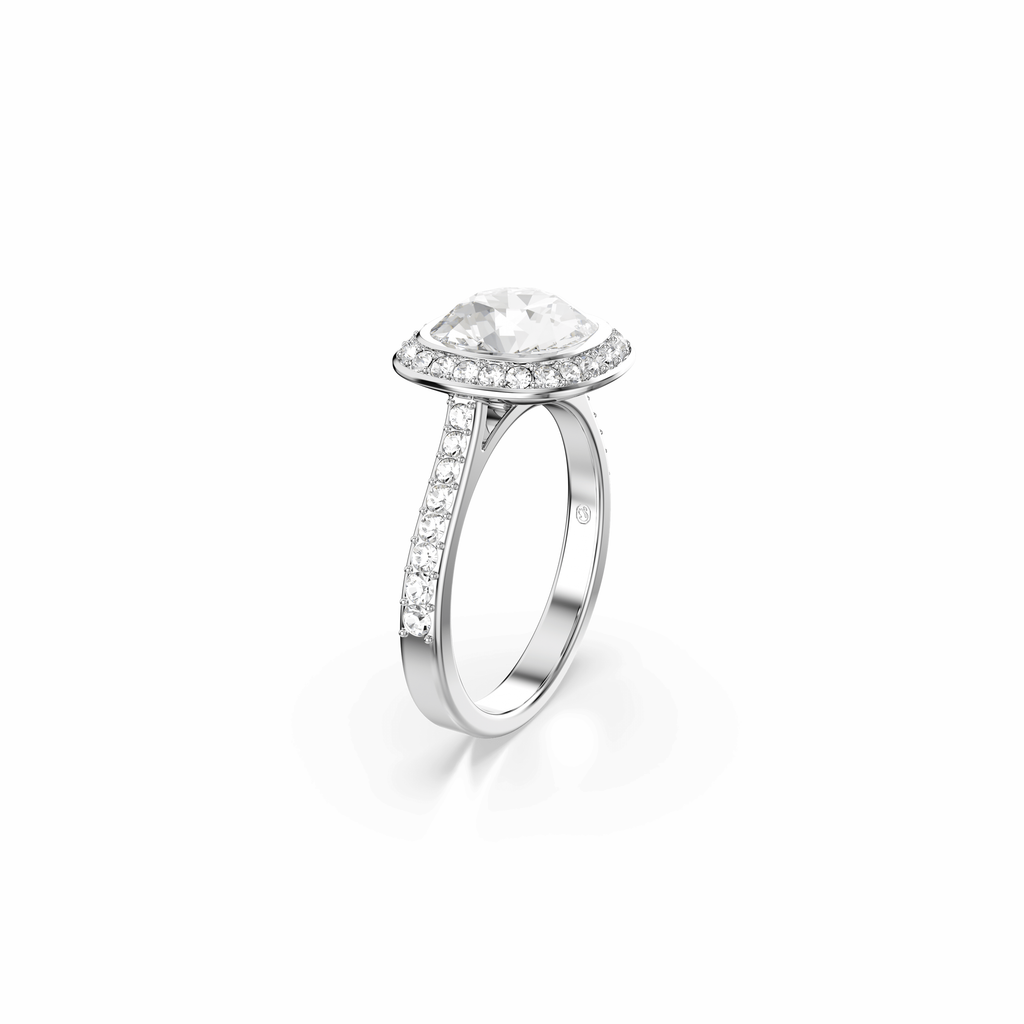 Swarovski Bague halo Una Angelic Blanc 5758473