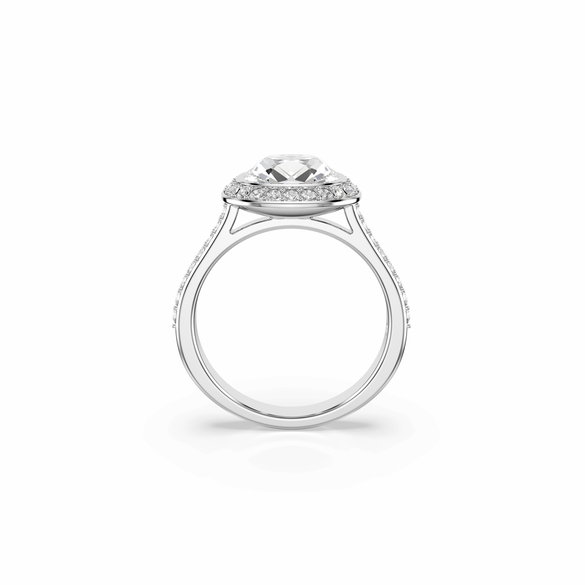 Swarovski Bague halo Una Angelic Blanc 5758473