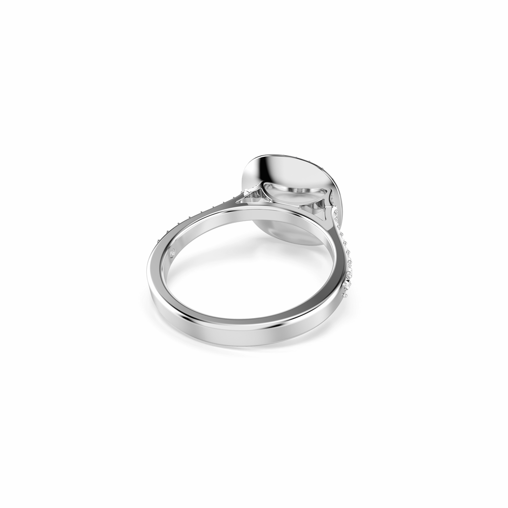 Swarovski Bague halo Una Angelic Blanc 5758473