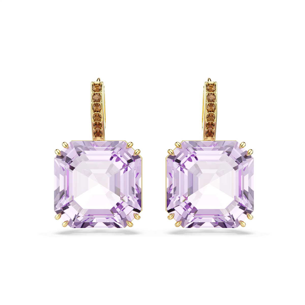 Swarovski Pendants d'oreilles Millenia Violet 5759990