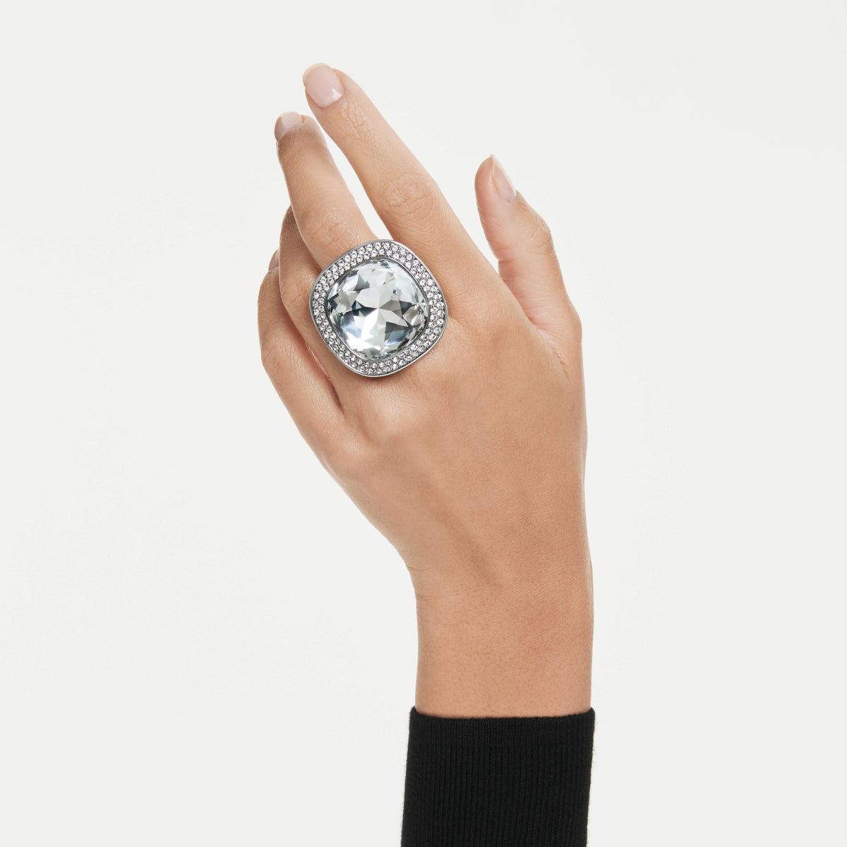 Swarovski Bague cocktail Una Angelic Blanc 5760117
