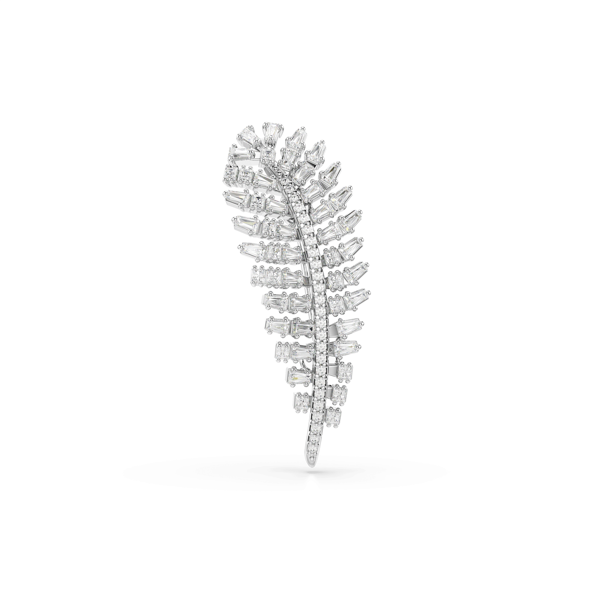 Swarovski Broche Vienna Plume Blanc 5760564