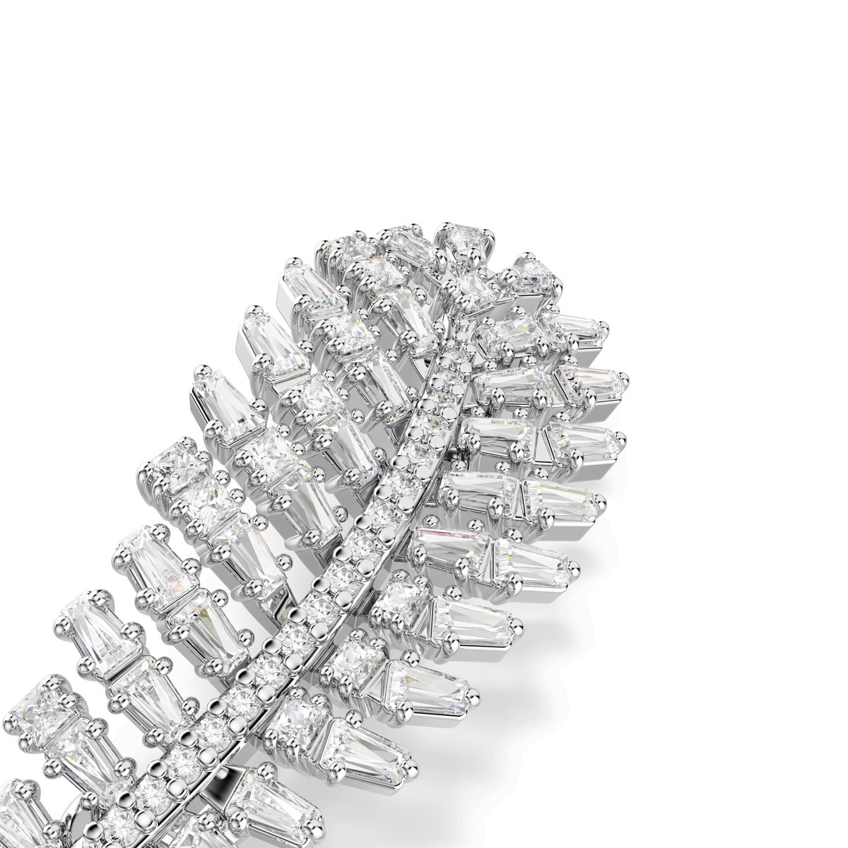 Swarovski Broche Vienna Plume Blanc 5760564