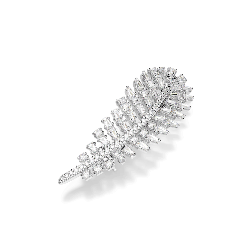 Swarovski Broche Vienna Plume Blanc 5760564