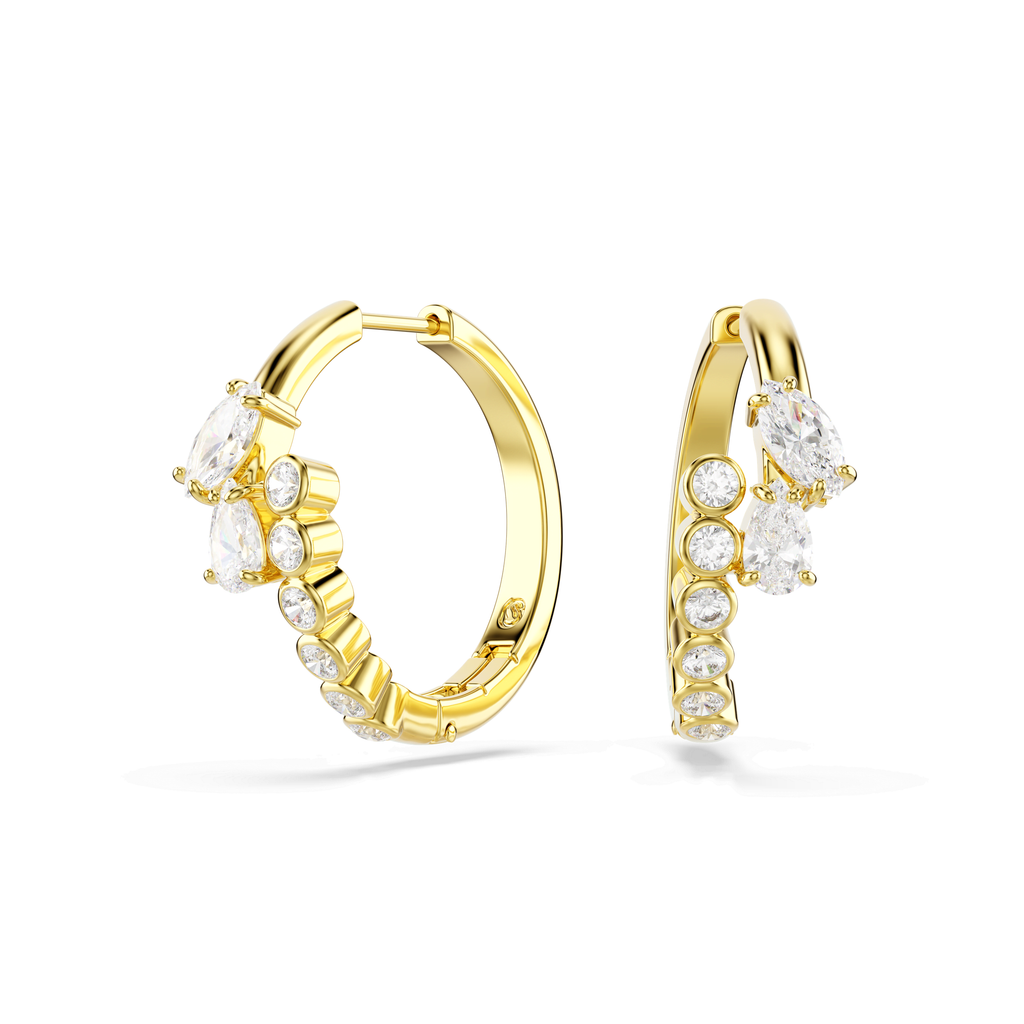 Swarovski Anneaux d'oreilles Mesmera Blanc 5761975