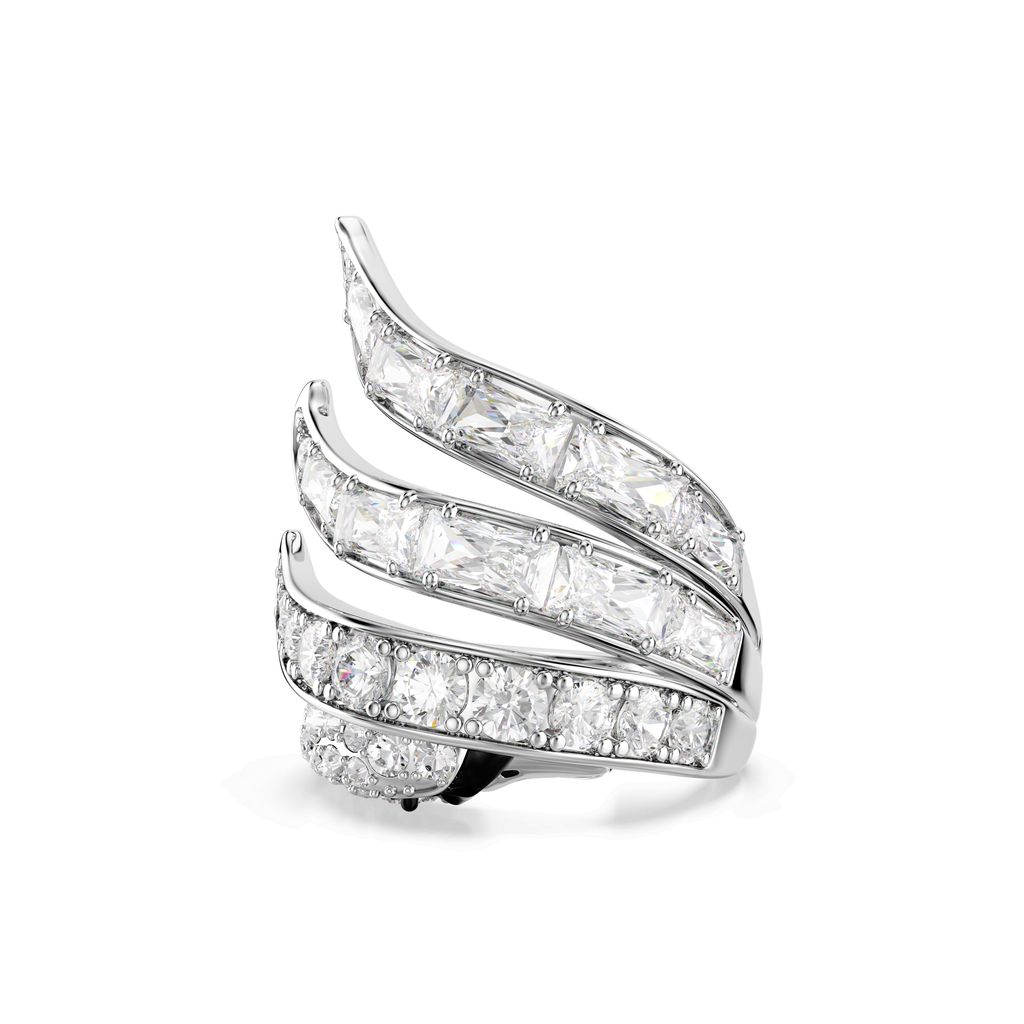 Swarovski Bague cocktail Vienna Cygne Blanc 5762206