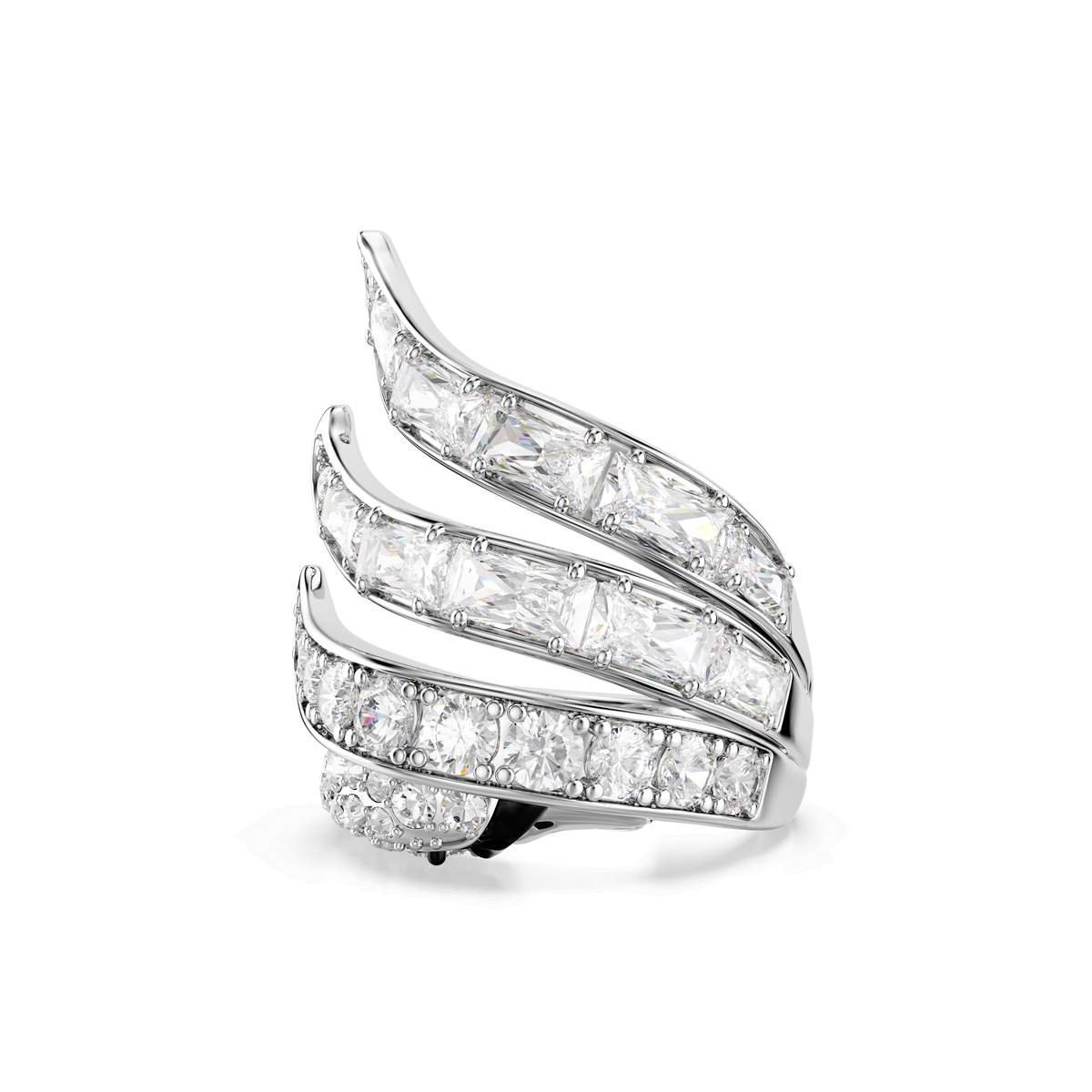 Swarovski Bague cocktail Vienna Cygne Blanc 5762206