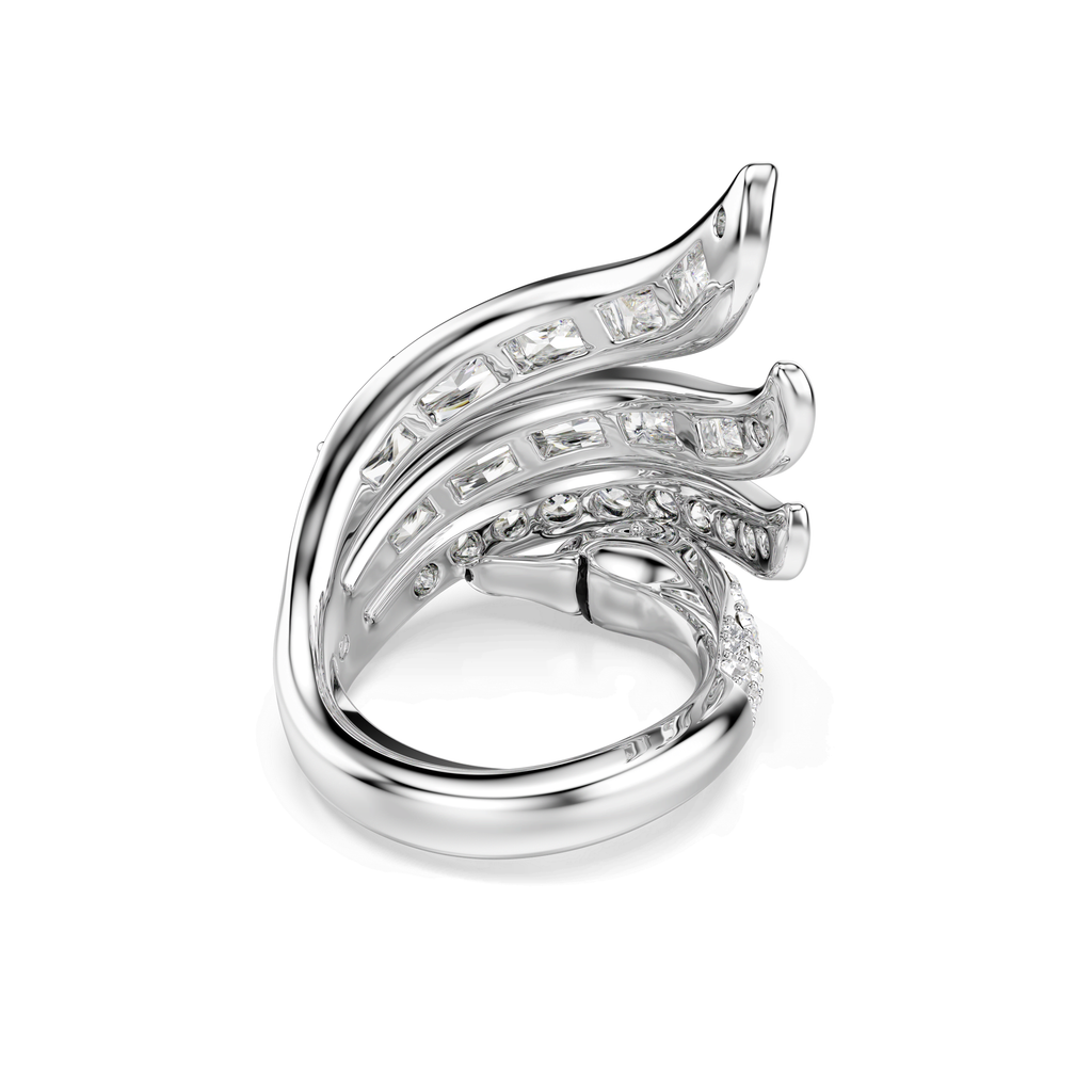 Swarovski Bague cocktail Vienna Cygne Blanc 5762206