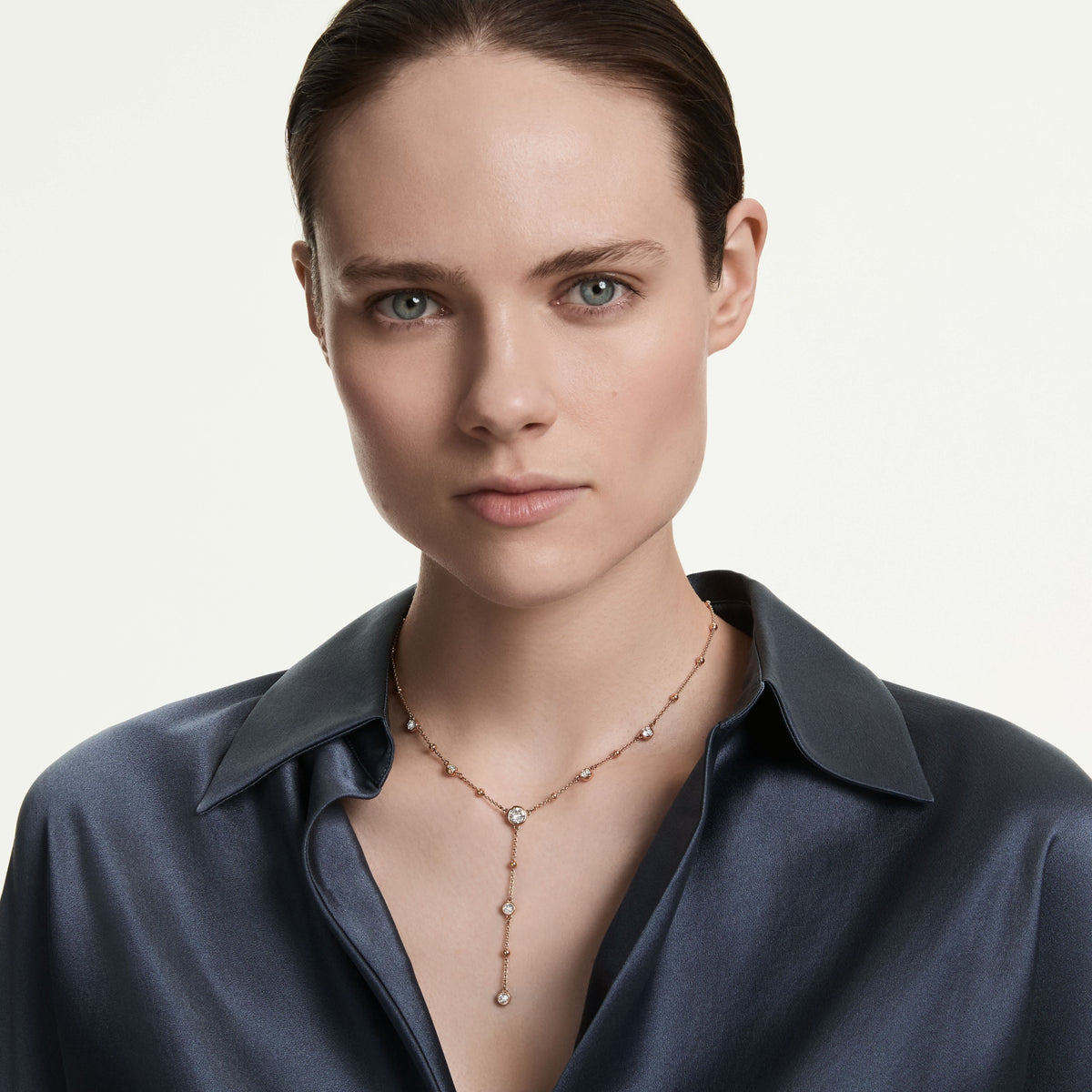 Swarovski Collier en Y Imber Blanc 5763813