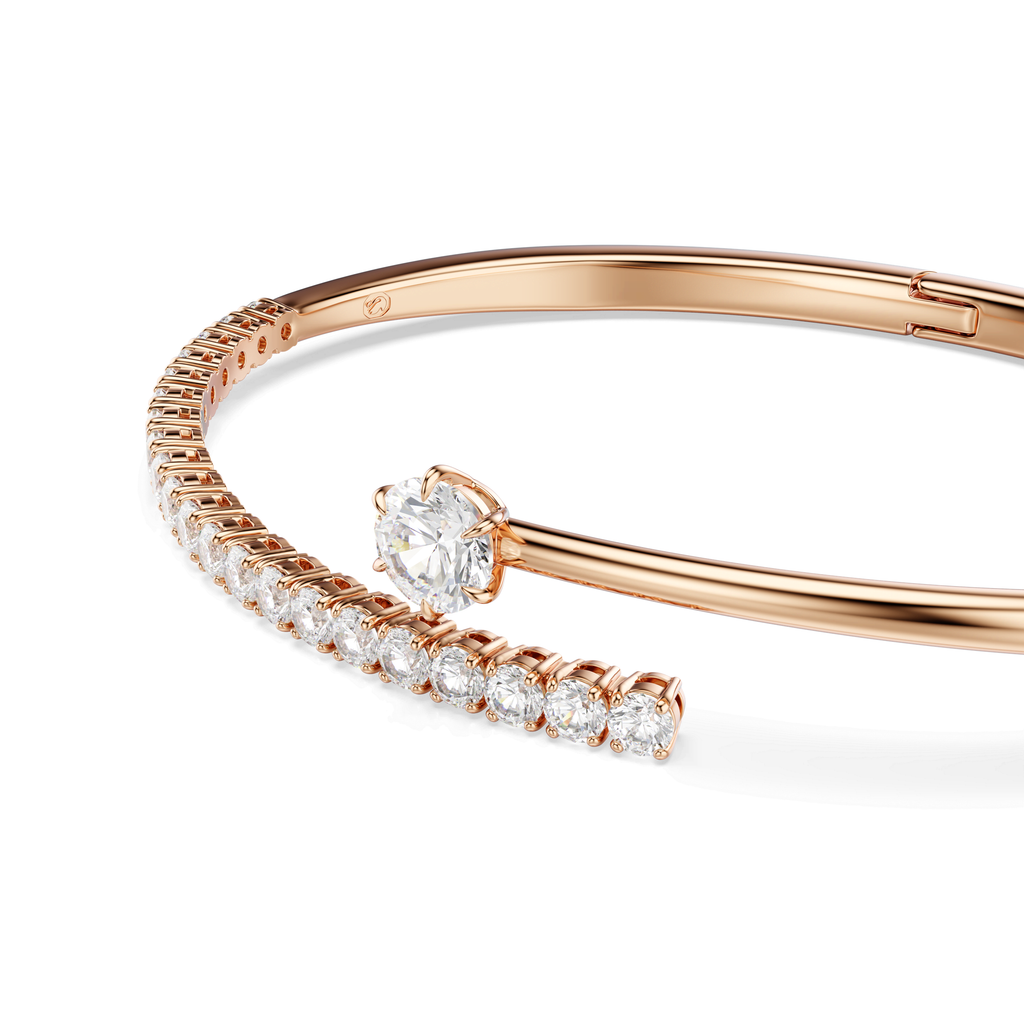 Swarovski Bracelet-jonc Matrix Blanc 5763821