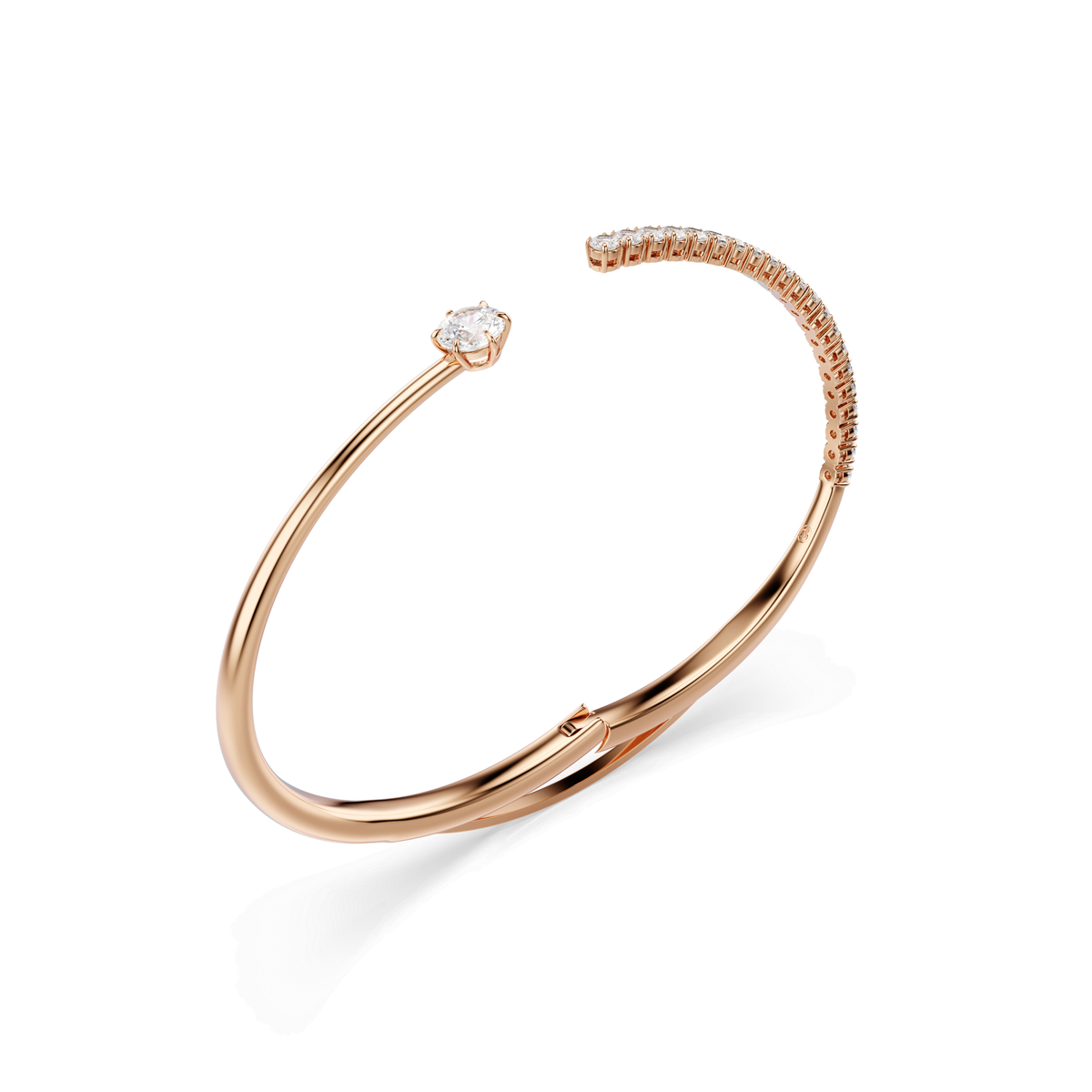 Swarovski Bracelet-jonc Matrix Blanc 5763821