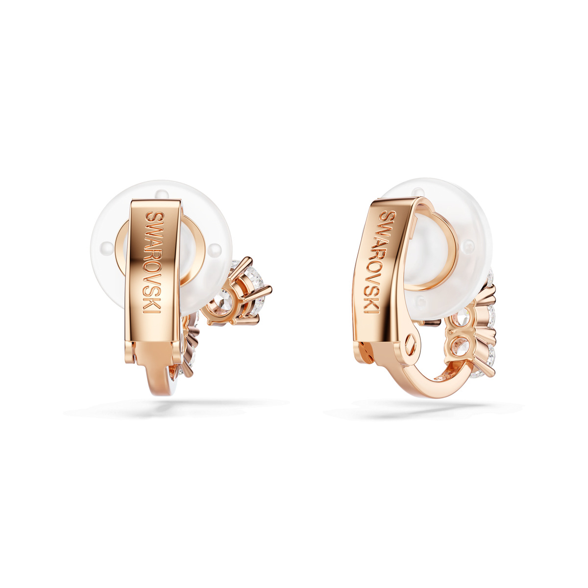 Swarovski Boucles d'oreilles clip Matrix Blanc 5763822