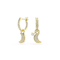 Swarovski Pendants d'oreilles Symbolica Lune Blanc 5764070