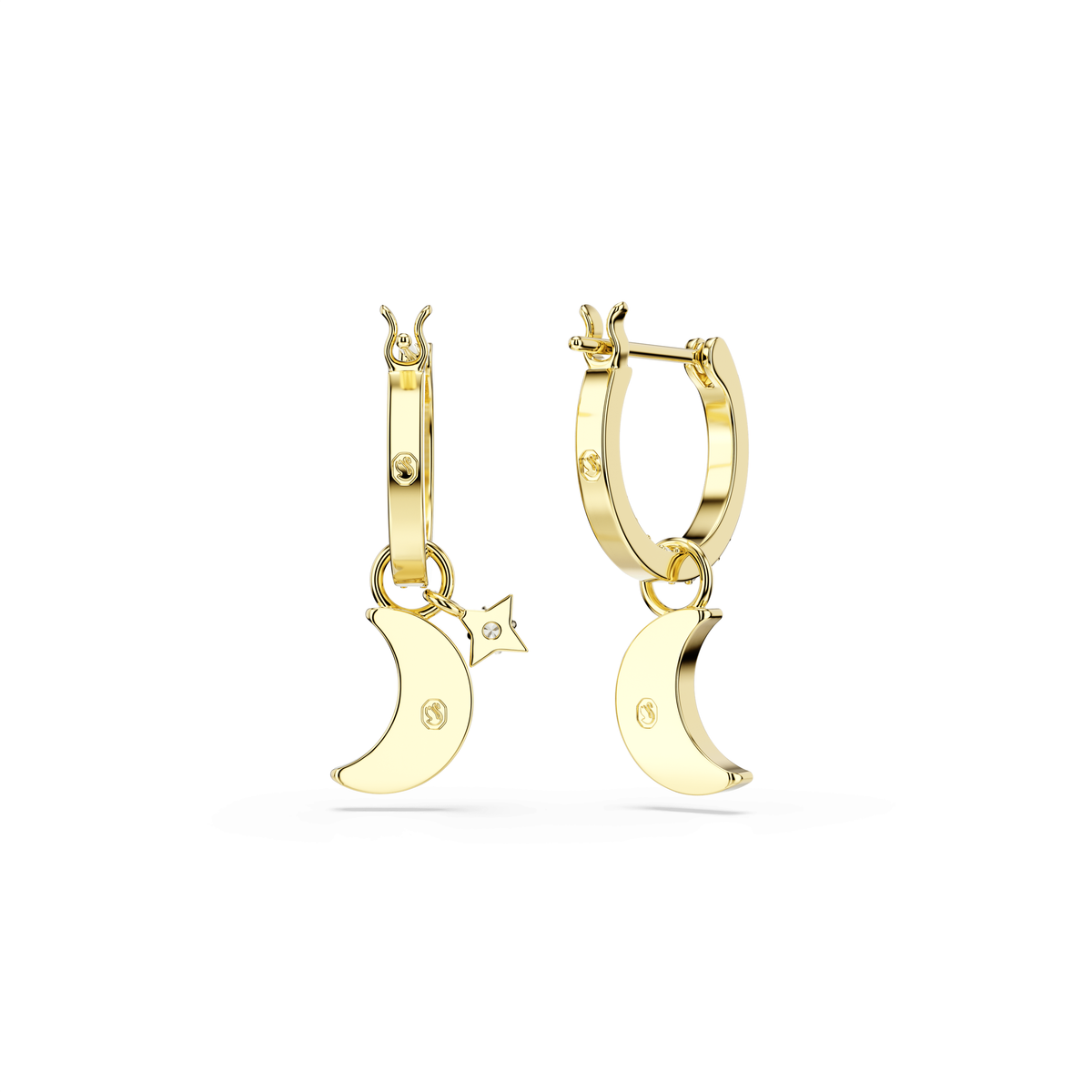 Swarovski Pendants d'oreilles Symbolica Lune Blanc 5764070
