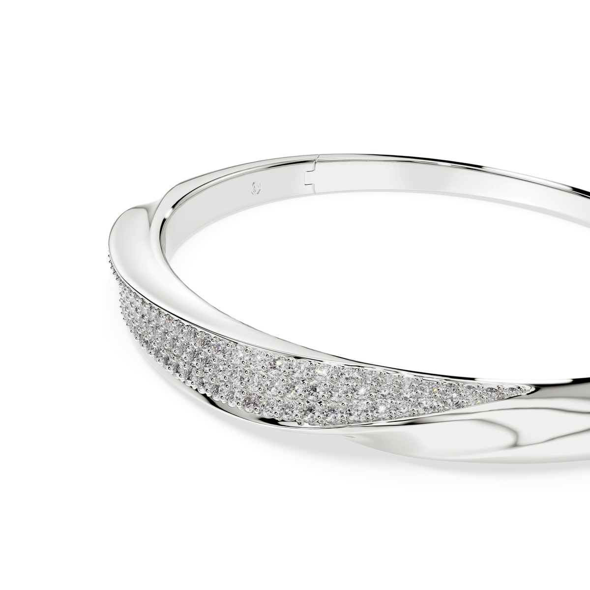 Swarovski Bracelet-jonc Classica Blanc 5764806