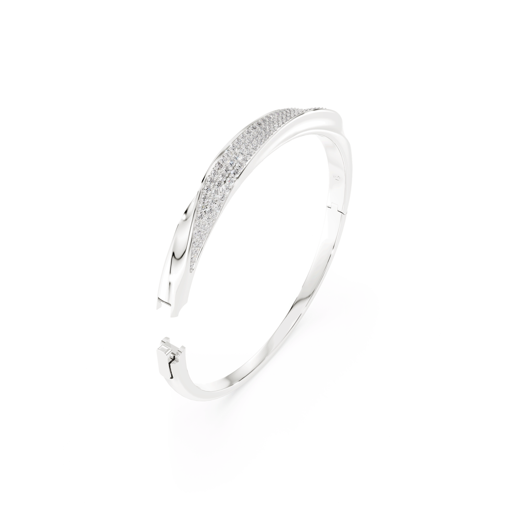 Swarovski Bracelet-jonc Classica Blanc 5764806