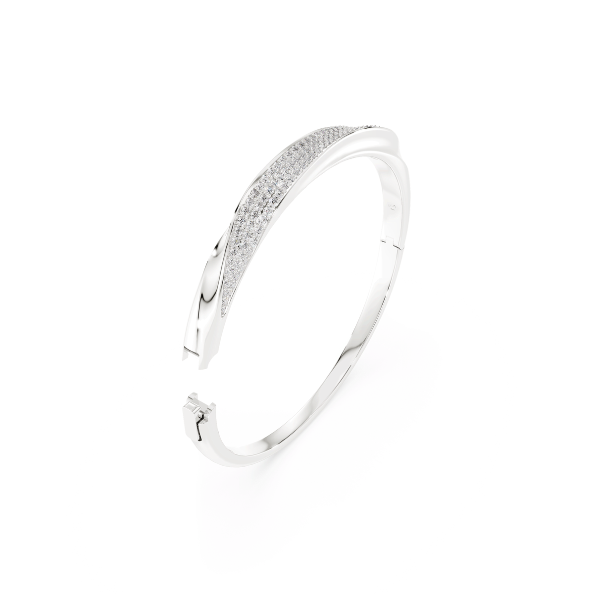 Swarovski Bracelet-jonc Classica Blanc 5764806