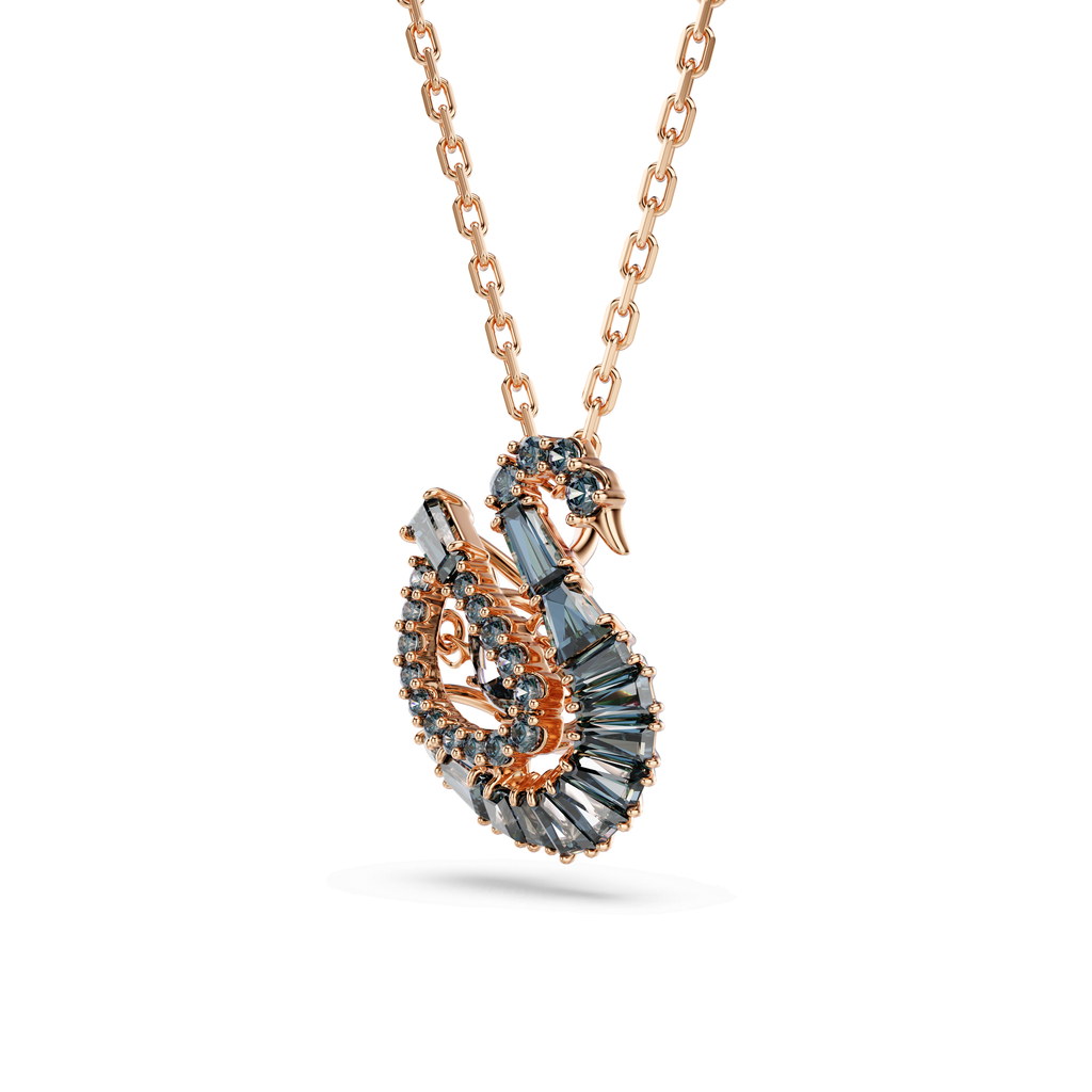 Swarovski Pendentif Swan Cygne Gris 5764882