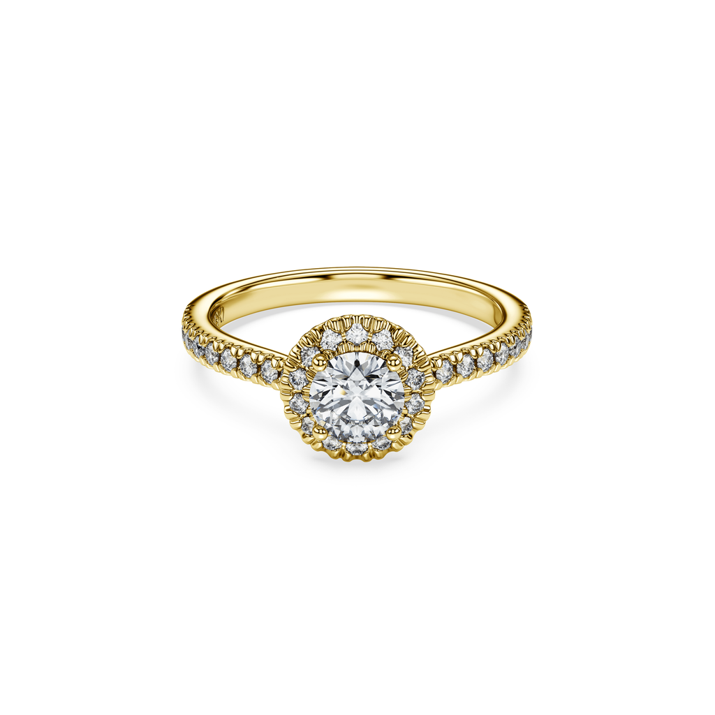 Swarovski Bague solitaire halo Eternity Blanc 5765424