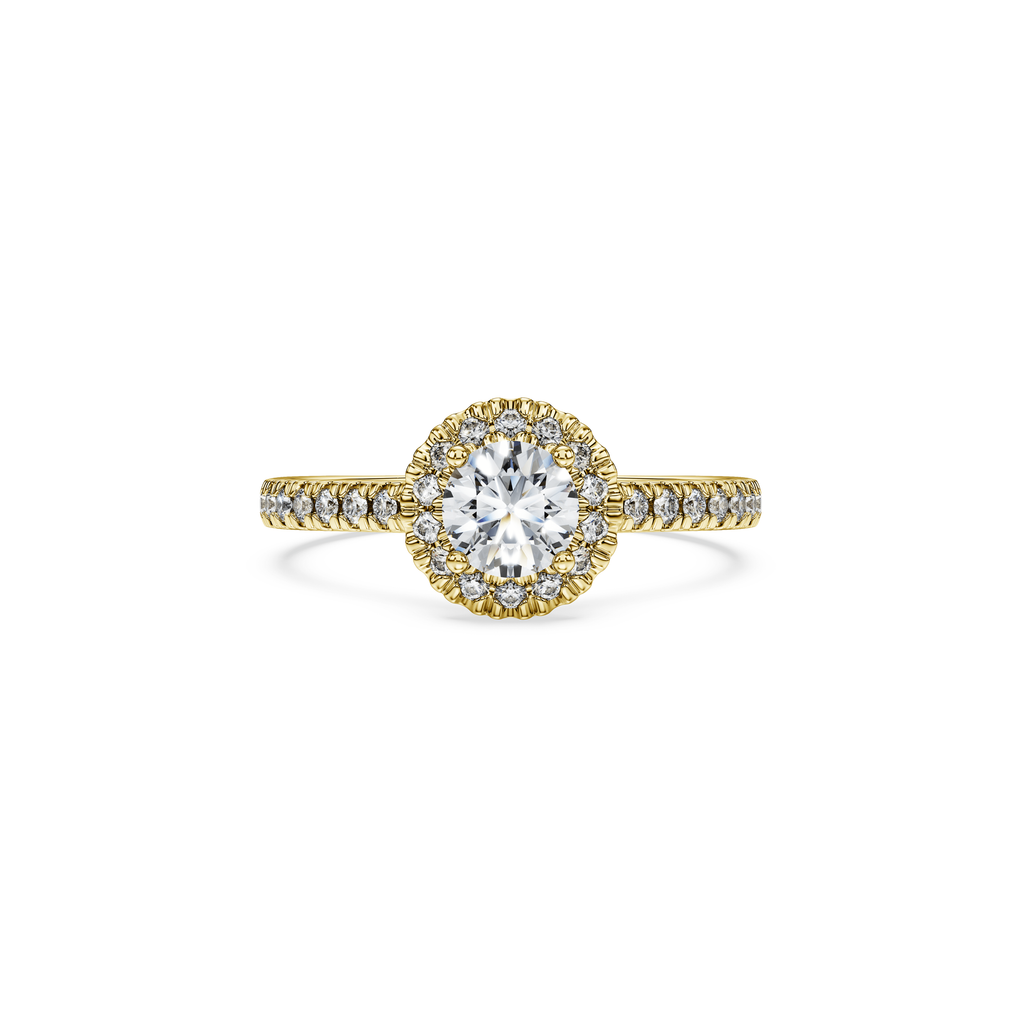 Swarovski Bague solitaire halo Eternity Blanc 5765424