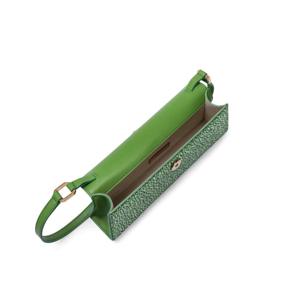 Swarovski Sac en cuir Sublima vert 5769034