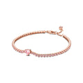 Pandora Timeless Bracelet Rivière Cœur Scintillant 580041C01