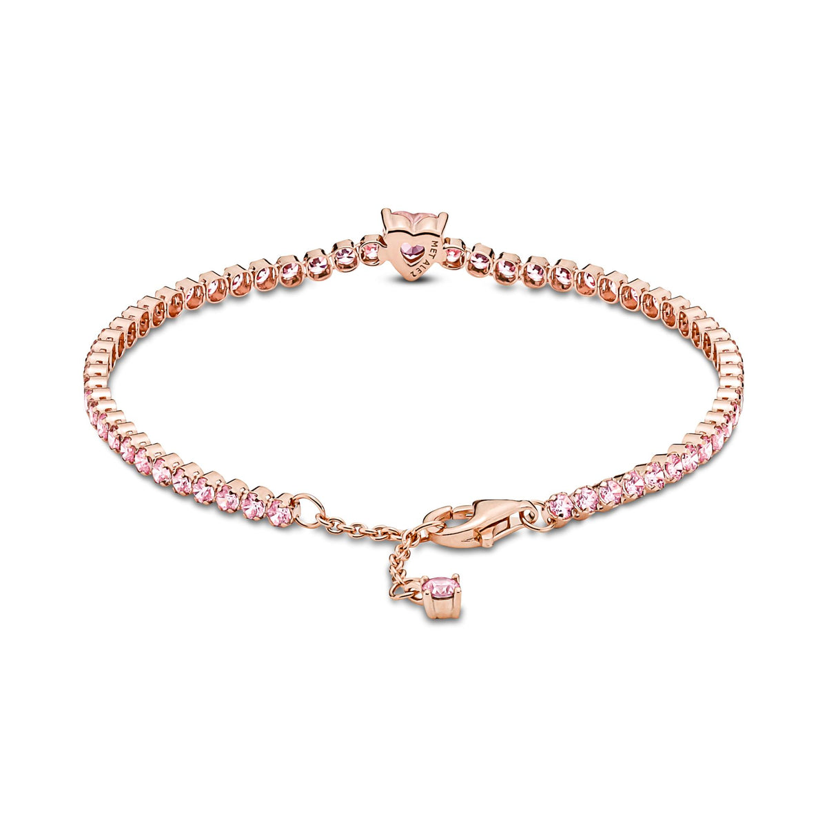Pandora Timeless Bracelet Rivière Cœur Scintillant 580041C01