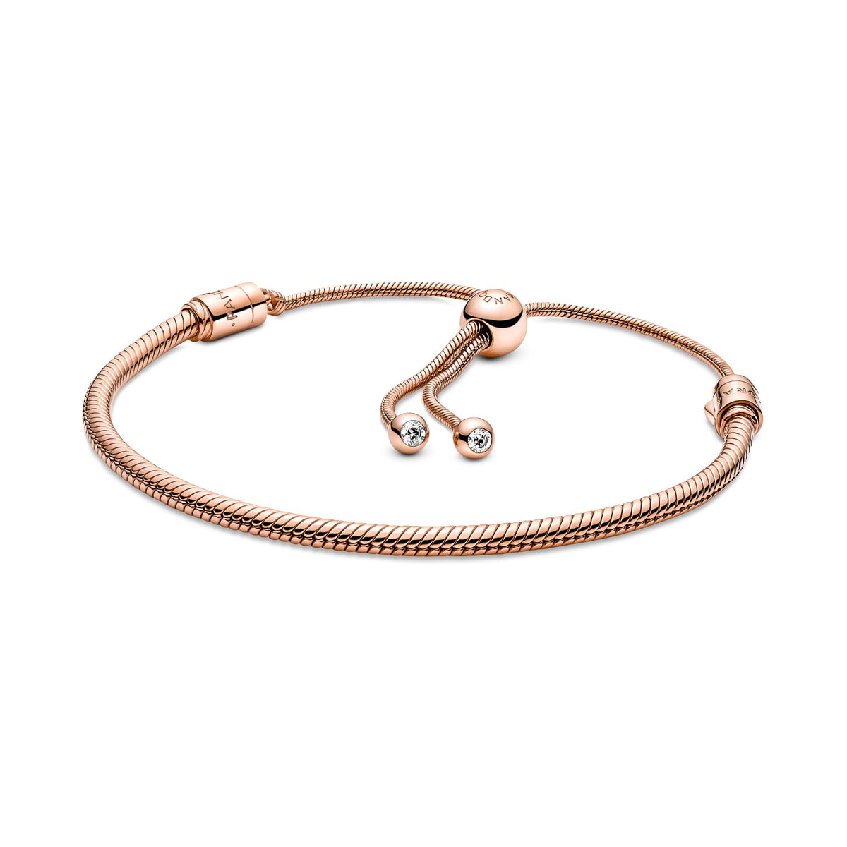 Pandora Moments Bracelet Coulissant Maille Serpent 589652C01-2