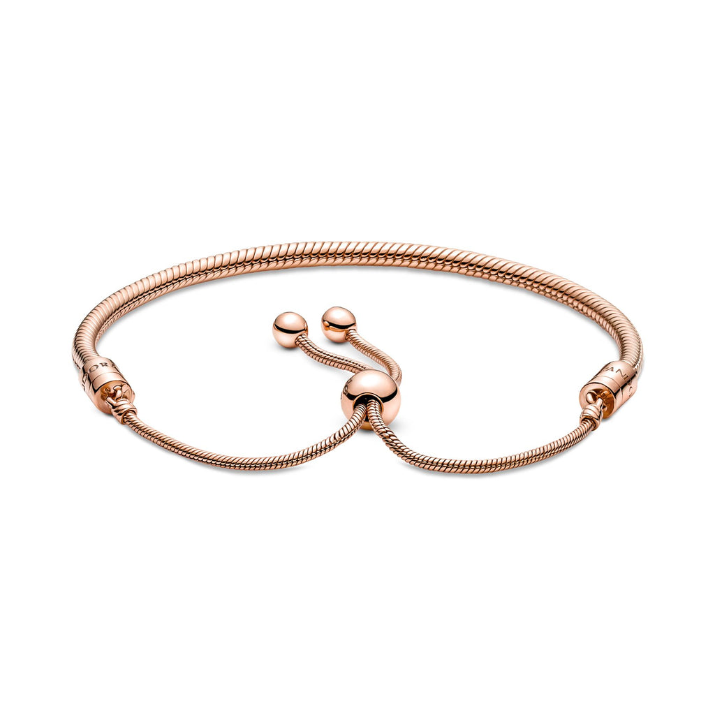 Pandora Moments Bracelet Coulissant Maille Serpent 589652C01-2