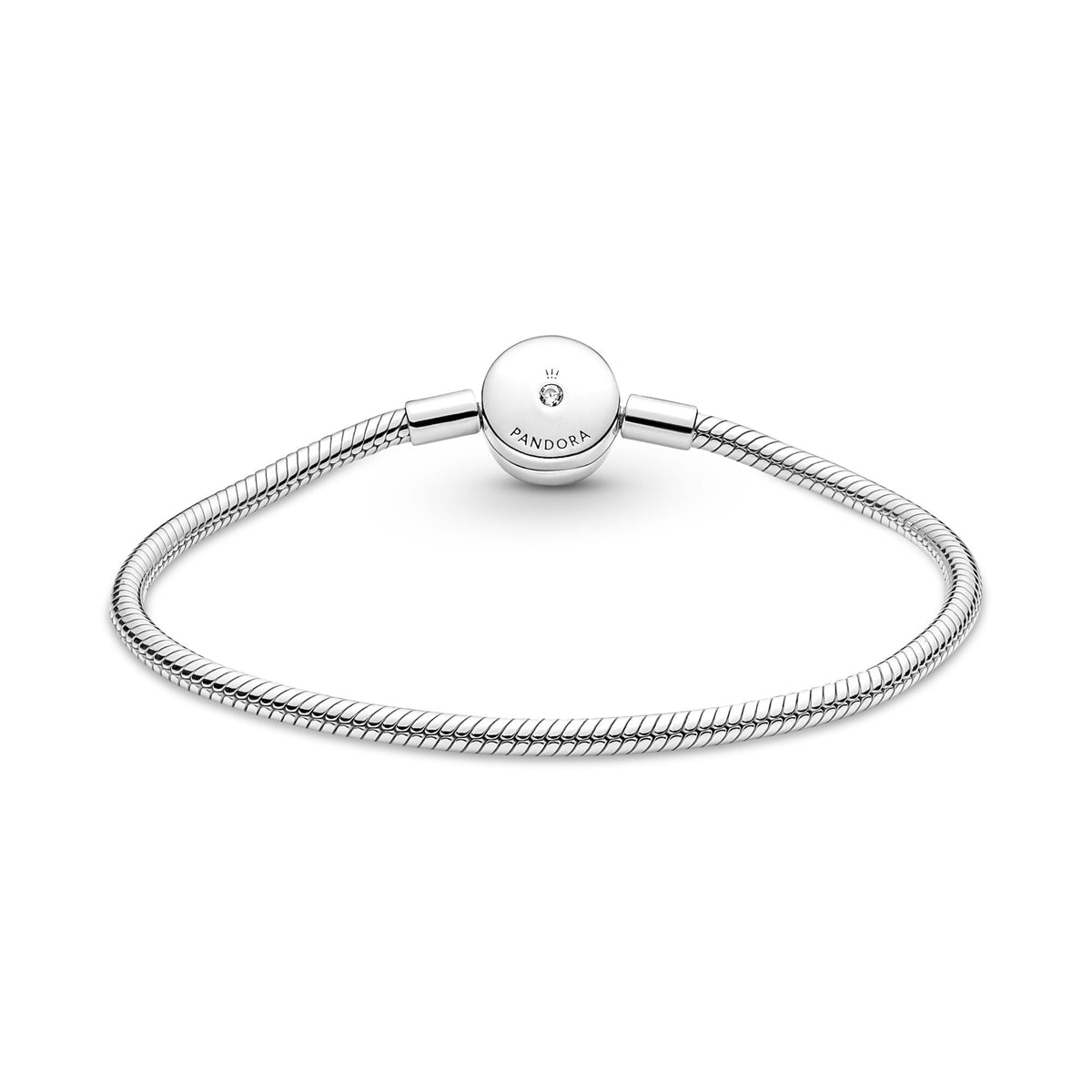 Pandora Moments Bracelet Maille Serpent Halo 590038C01