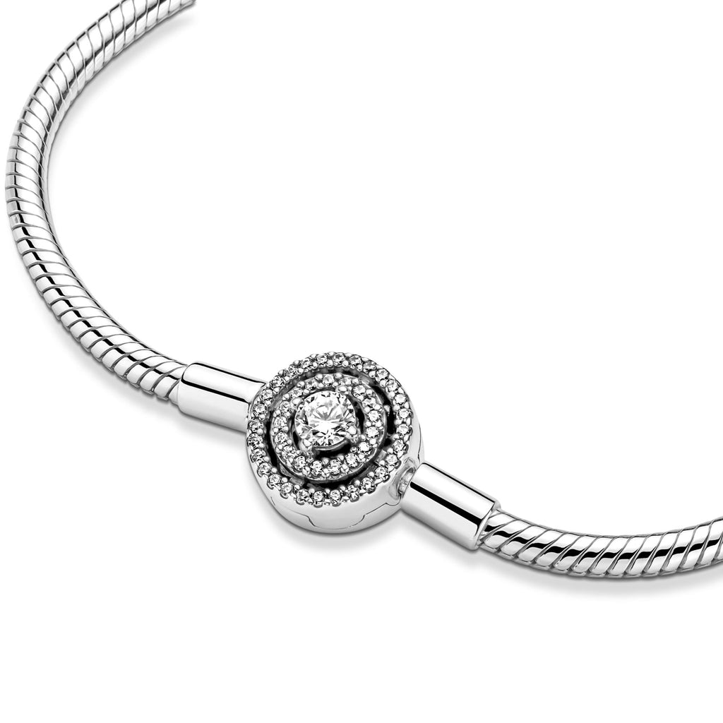 Pandora Moments Bracelet Maille Serpent Halo 590038C01