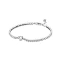 Pandora Timeless Bracelet Rivière Cœur Scintillant 590041C01