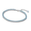 Pandora Timeless Bracelet Rivière Bleu Clair Scintillant 591469C03