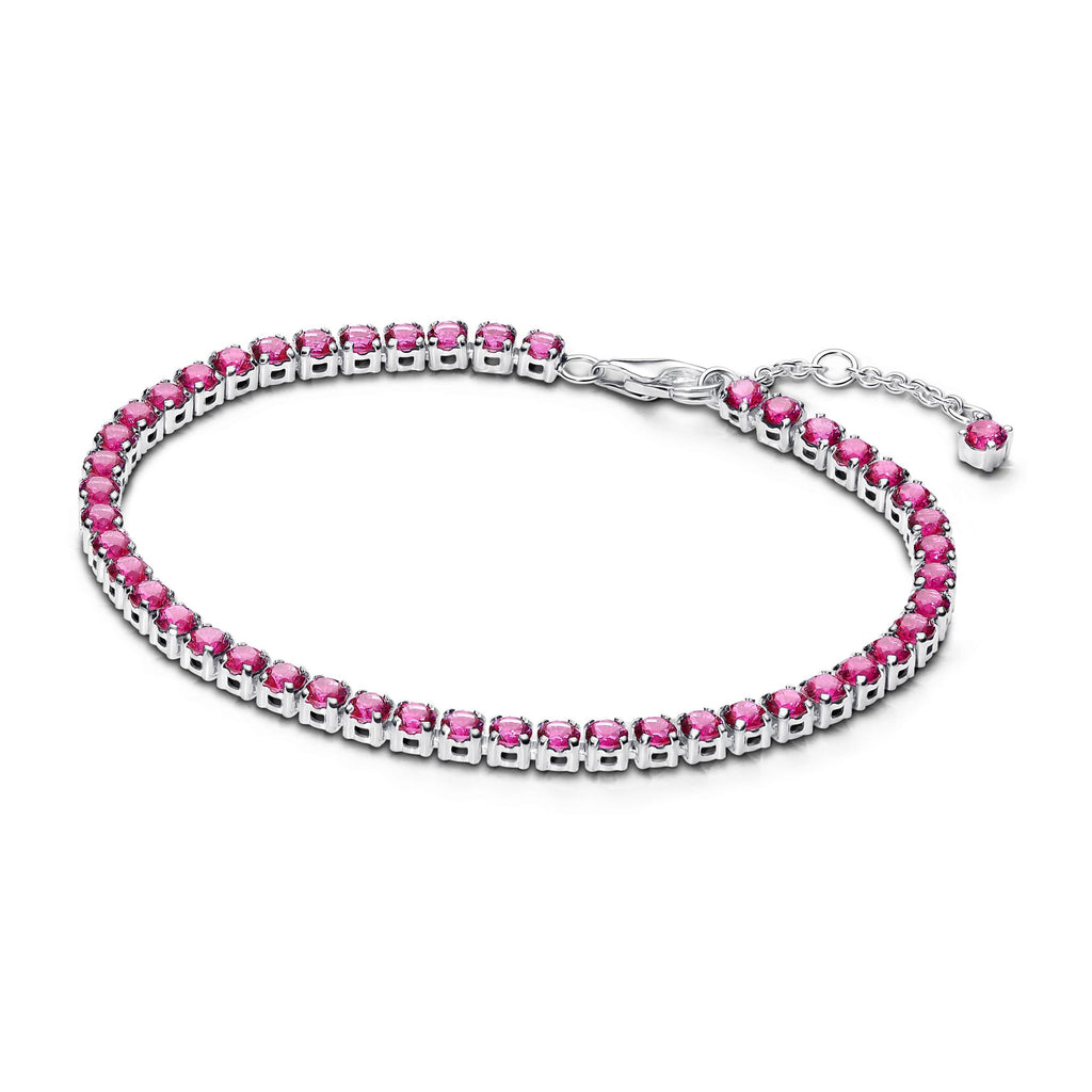 Pandora Timeless Bracelet Rivière Rose Scintillant 591469C04