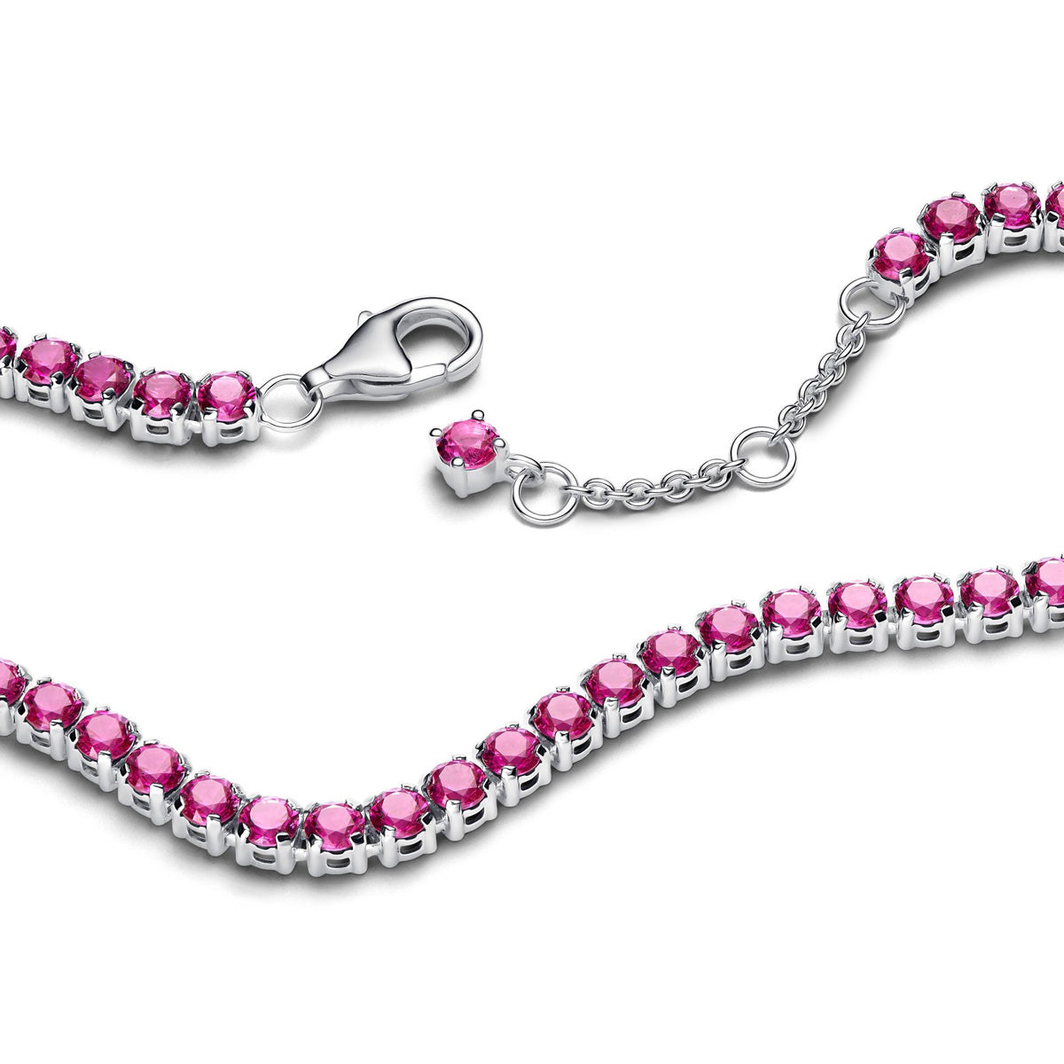 Pandora Timeless Bracelet Rivière Rose Scintillant 591469C04