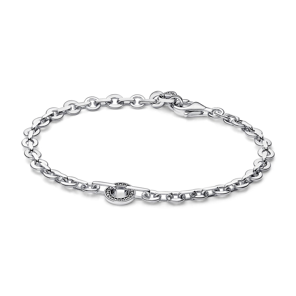Pandora Signature Bracelet Chaîne Audace Pavé 592777C01