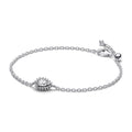 Pandora Timeless Bracelet Chaîne Halo Poire Scintillante 593001C01