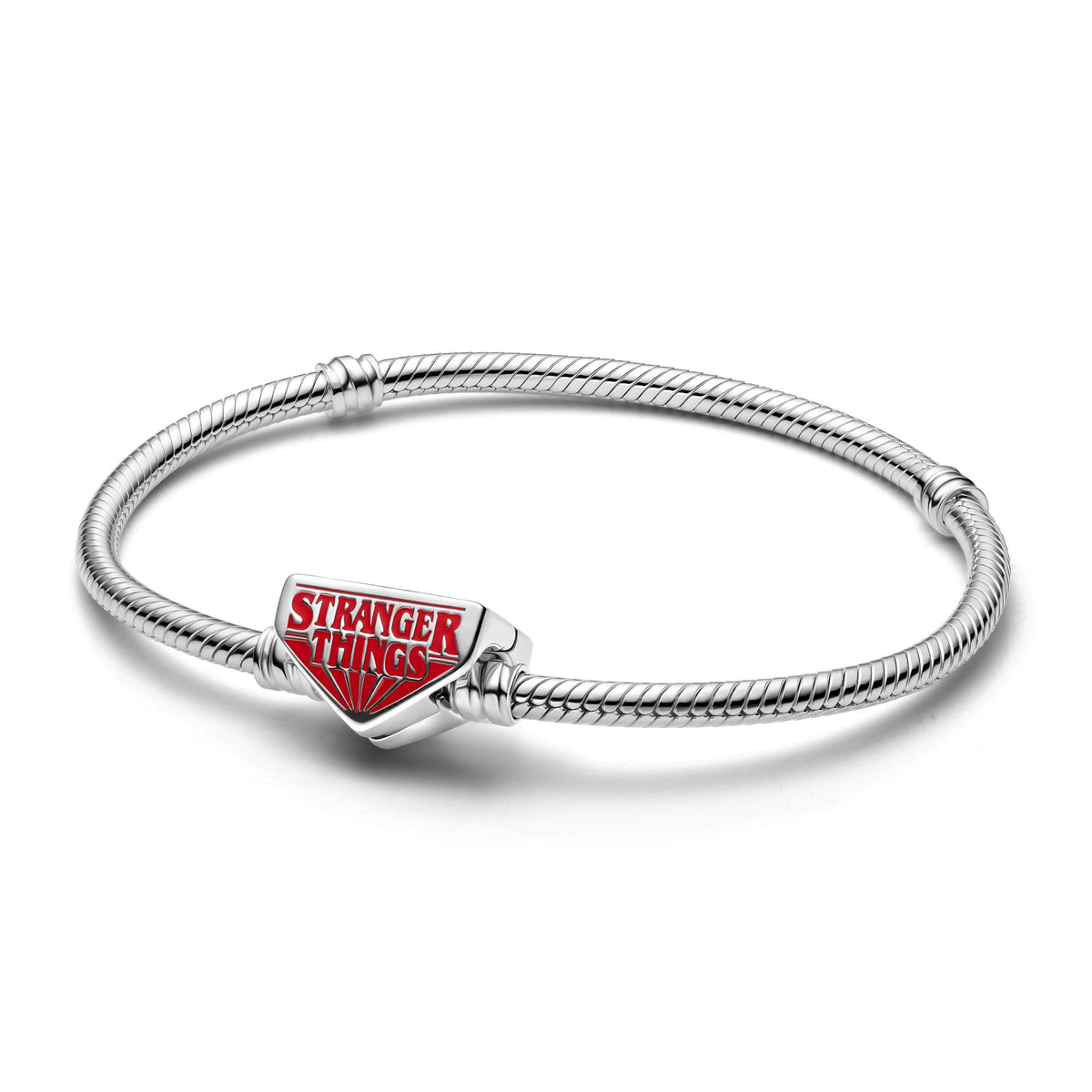 Pandora Stranger Things Bracelet Maille Serpent Fermoir 593572C01