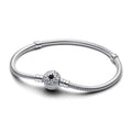 Pandora Moments Bracelet Maille Serpent Fermoir Étoile Polaire 593584C01