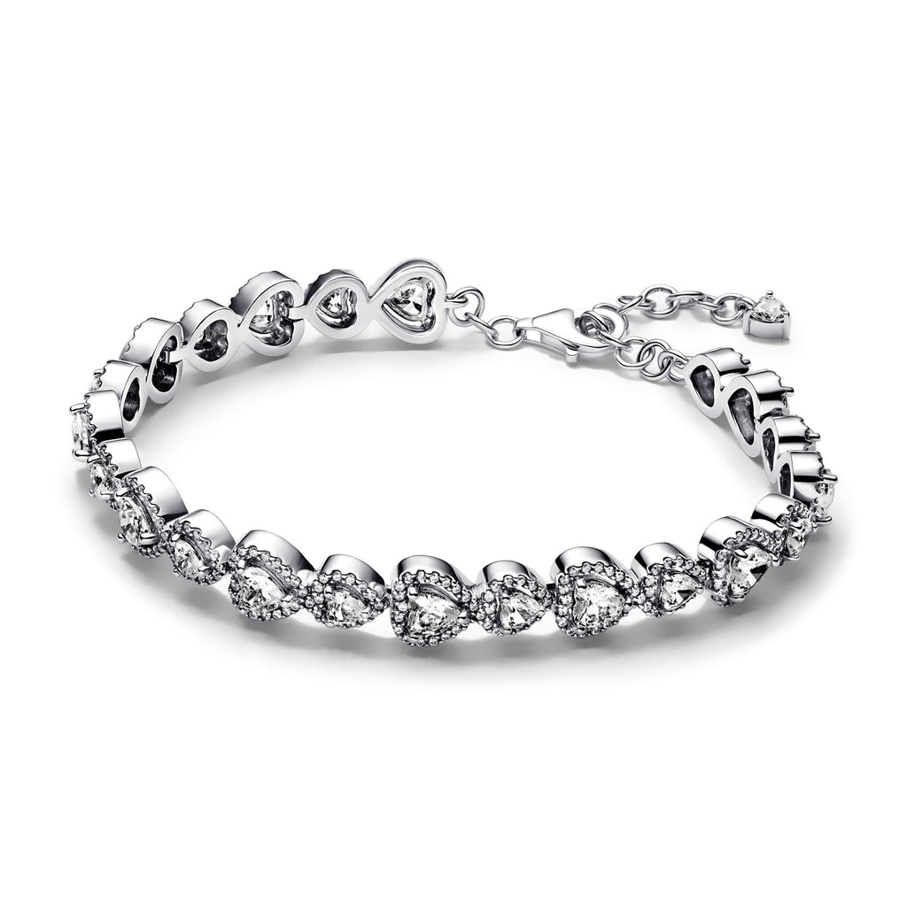 Pandora Timeless Bracelet Cœurs Halo 593655C01