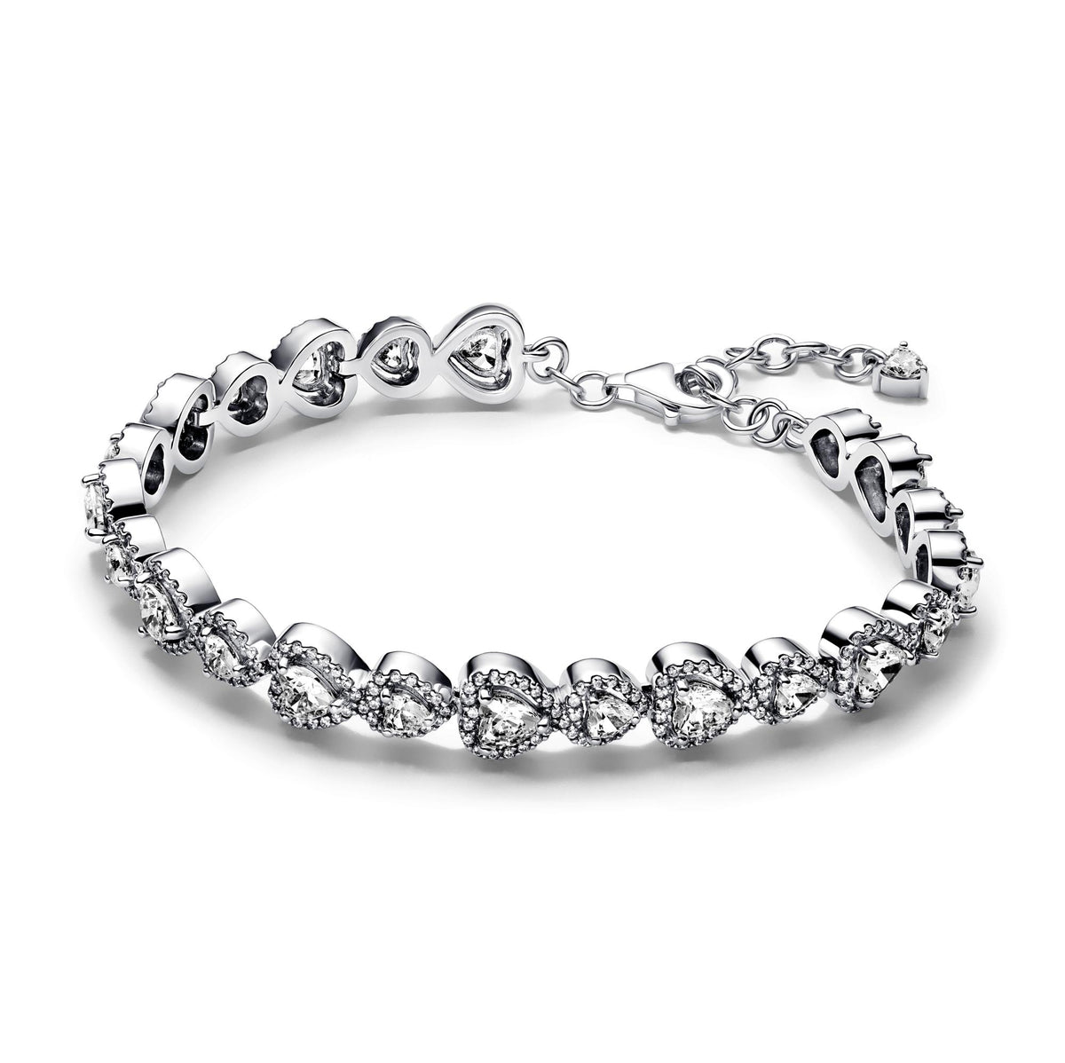 Pandora Timeless Bracelet Cœurs Halo 593655C01