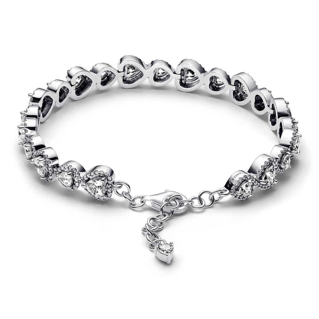 Pandora Timeless Bracelet Cœurs Halo 593655C01