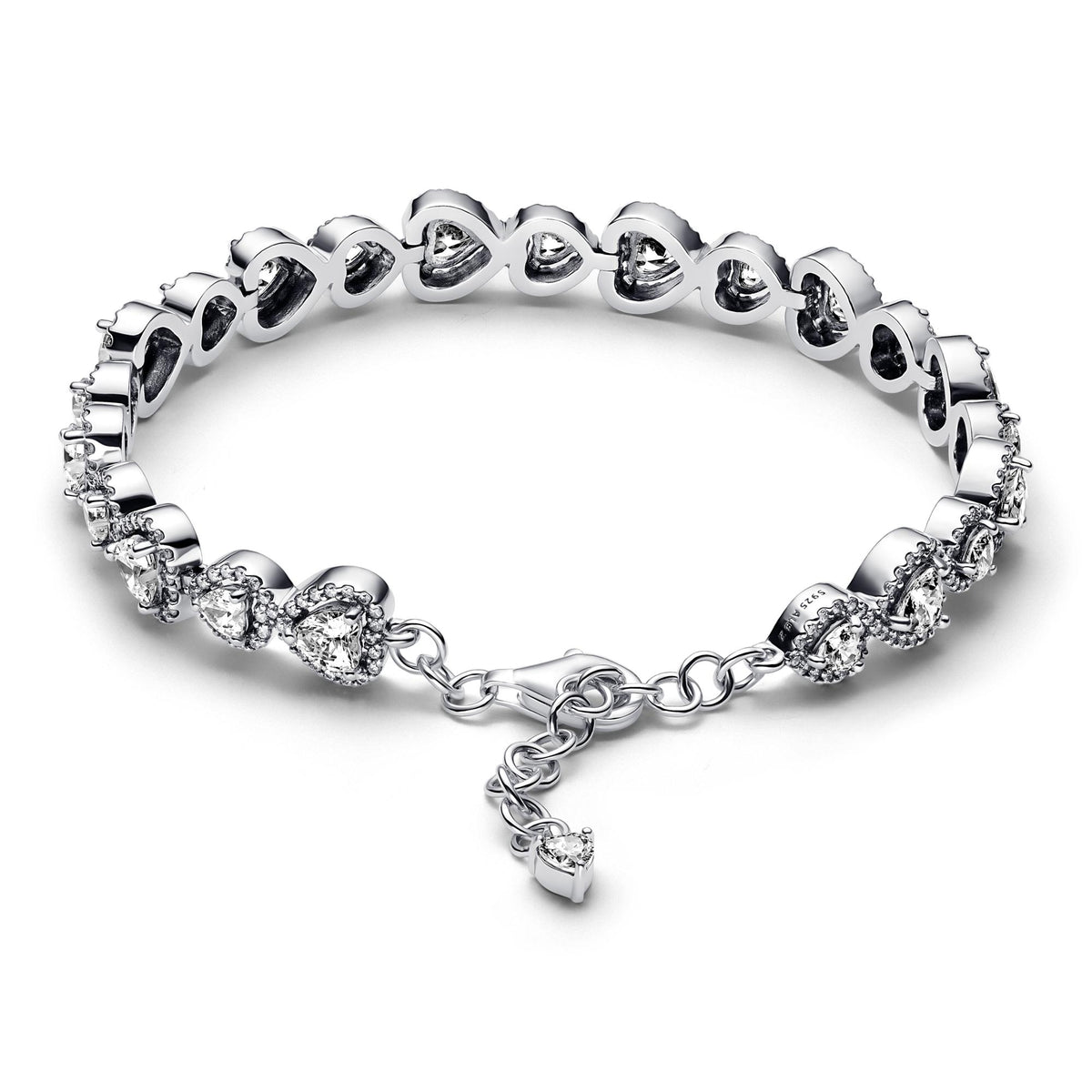 Pandora Timeless Bracelet Cœurs Halo 593655C01