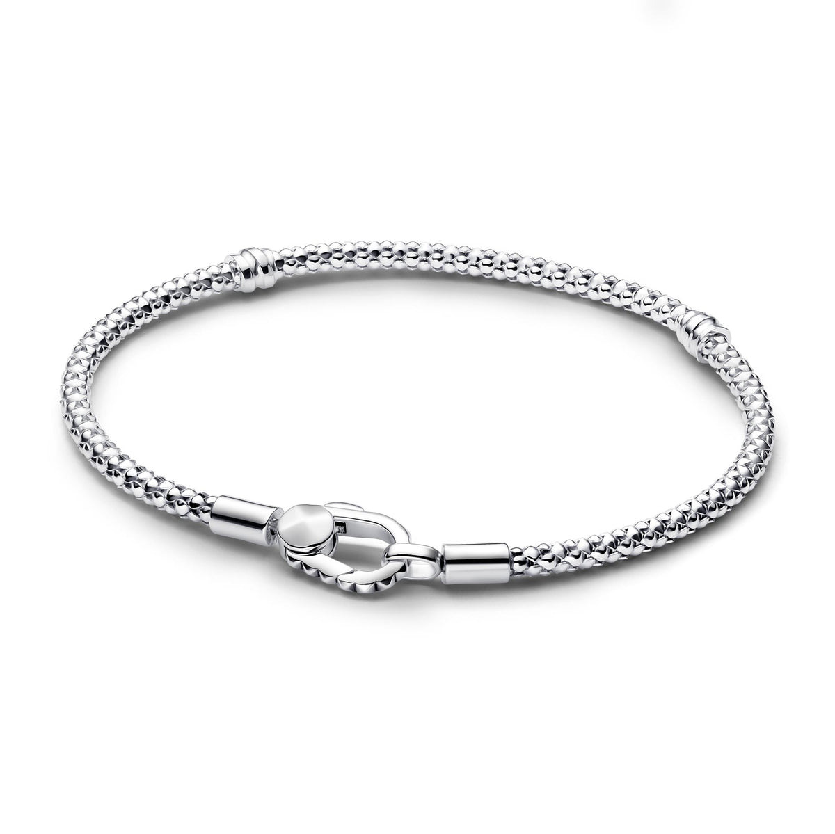 Pandora Moments Bracelet Fermoir Clouté & Chaîne 593681C00