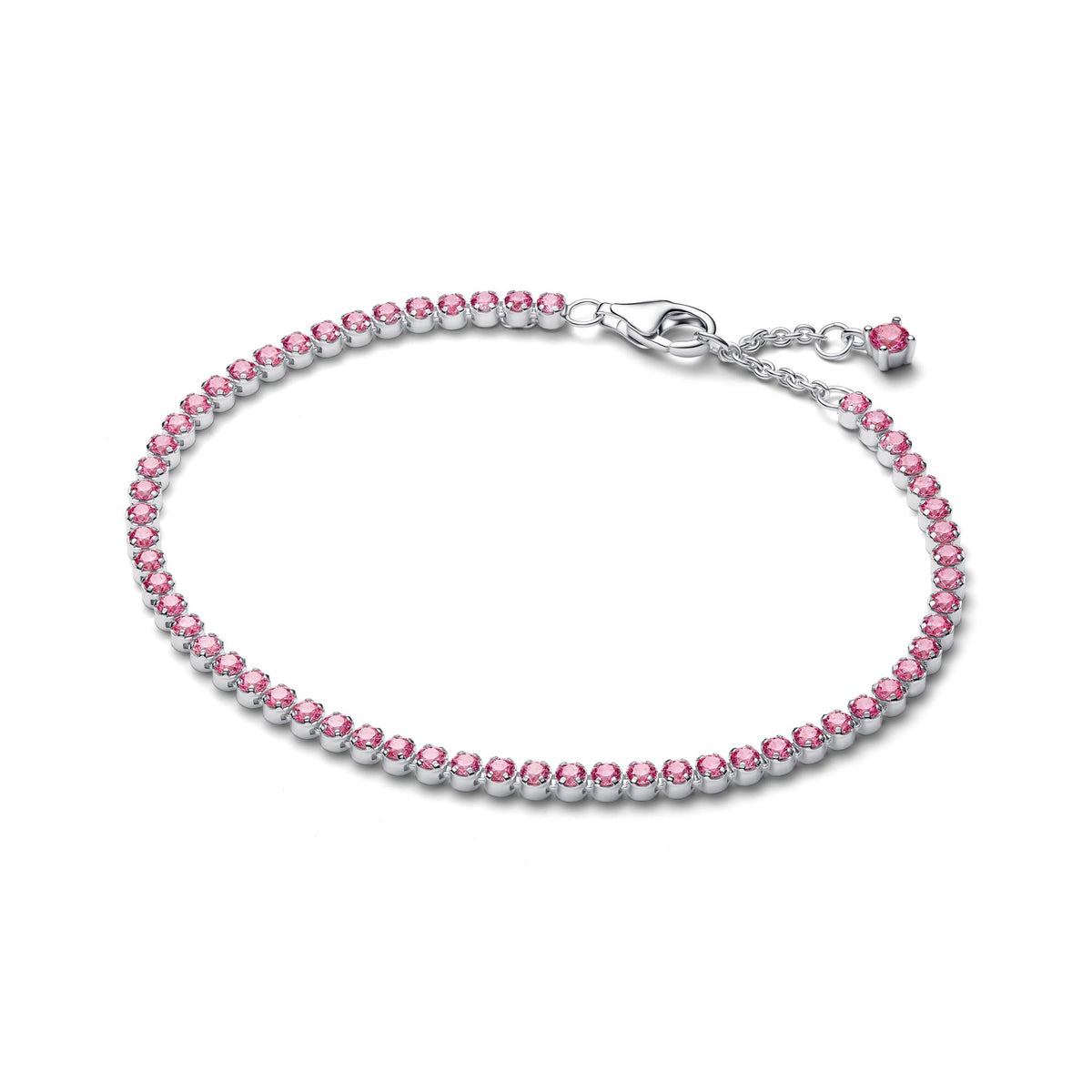 Pandora Timeless Petit Bracelet Rivière Rose 593927C02