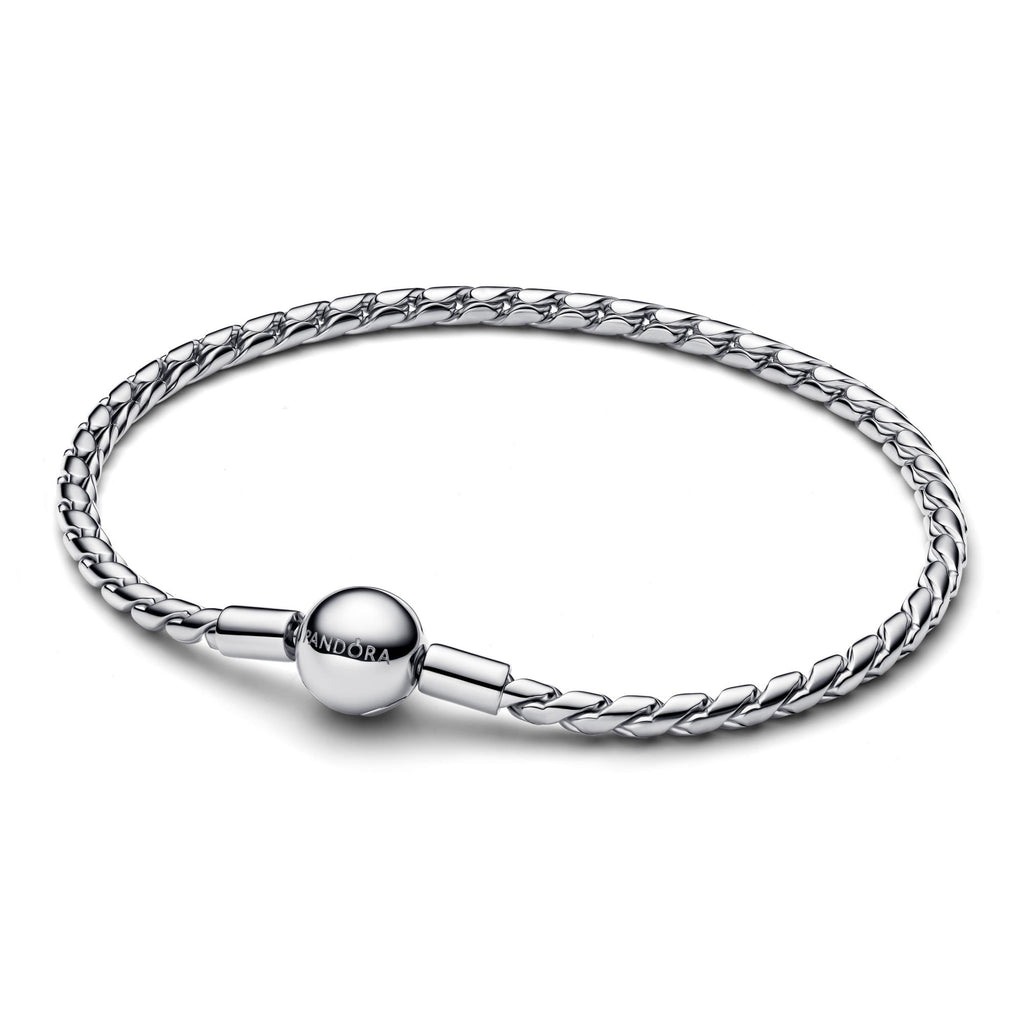 Pandora Moments Bracelet Maille Ailée Fermoir Rond 594028C00